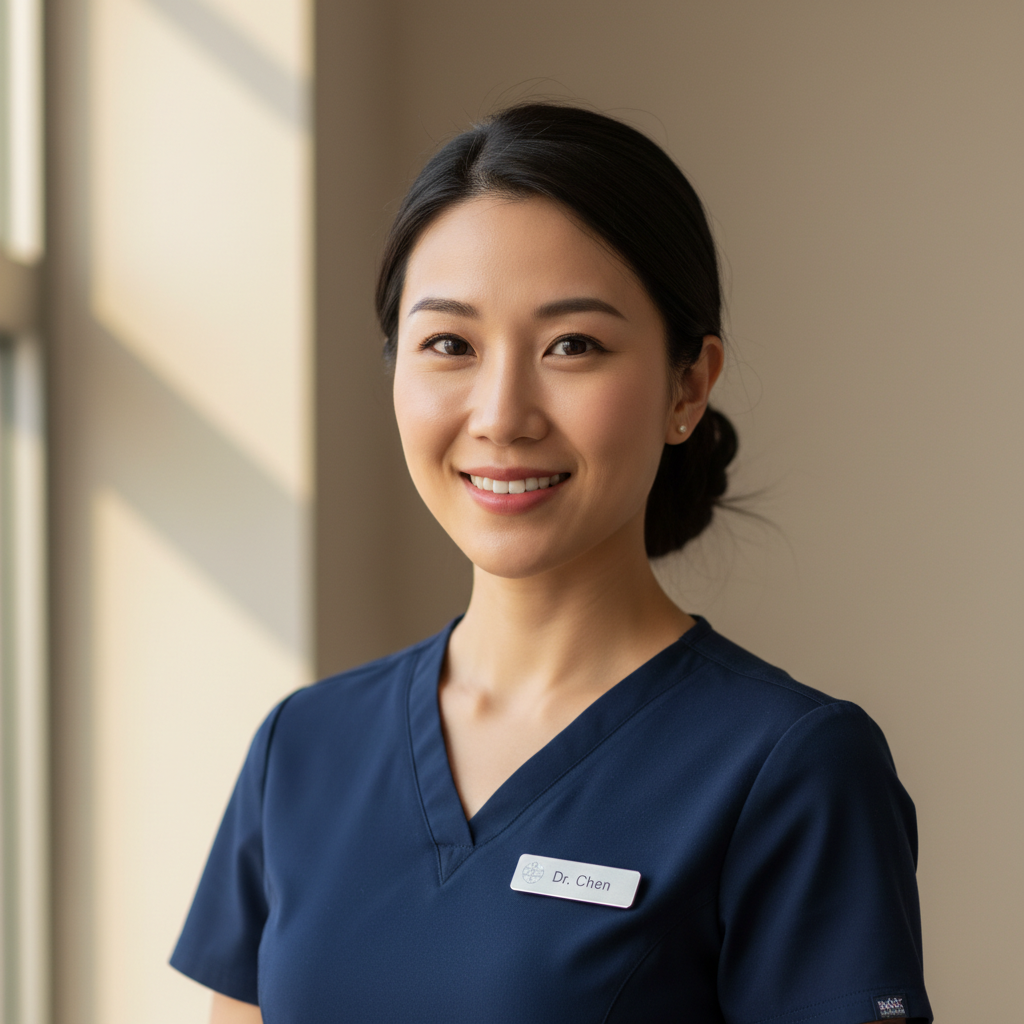 Physiotherapist portrait